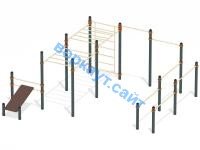 Спортивный комплекс воркаут ВС-50 в Новосибирске