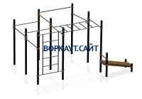 Спортивный комплекс воркаут ВС-56 в Новосибирске