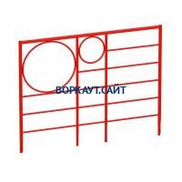 Шведская стенка с кольцами МАФ 3502 в Новосибирске