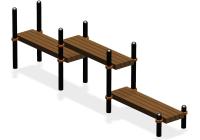 Спортивный комплекс воркаут ВС-63 в Новосибирске