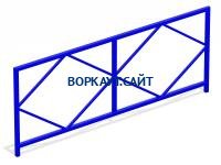 Ограждение площадки МАФ 5001 в Новосибирске