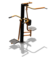 Уличный тренажер "Верхняя тяга Маятник" УТ338 в Новосибирске