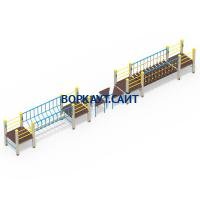 Детский спортивный комплекс Двойной мостик ДСК 3115 в Новосибирске