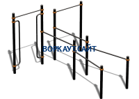 Спортивный комплекс воркаут ВС-197 в Новосибирске
