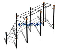 Спортивный комплекс воркаут ВС-190 в Новосибирске