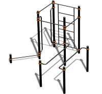 Спортивный комплекс воркаут ВС-196 в Новосибирске