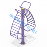 Уличный тренажер для пресса УТ 012 в Новосибирске