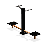 Уличный тренажер  "Твистер двойной"  УТ205 в Новосибирске