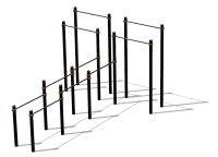 Спортивный комплекс воркаут ВС-127 в Новосибирске