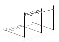 Спортивный комплекс воркаут ВС-81 в Новосибирске