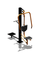 Уличный тренажер "Жим от груди Твистер" УТ328 в Новосибирске