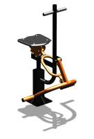 Уличный тренажер "Ковбой" УТ 107 в Новосибирске