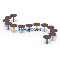 Бум-бревно Змейка ДСК 3542 в Новосибирске