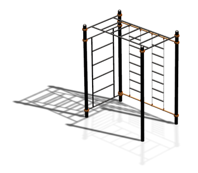 Спортивный комплекс воркаут ВС-69 в Новосибирске