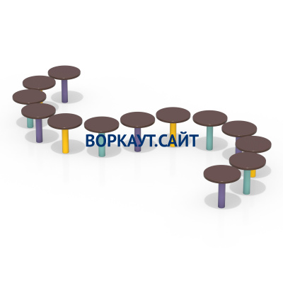 Бум-бревно Змейка ДСК 3542 в Новосибирске