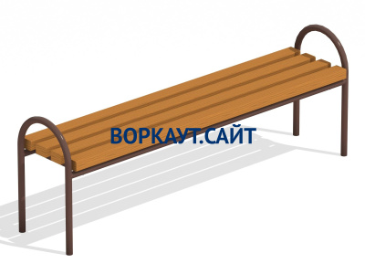 Лавочка парковая МАФ 1603 в Новосибирске
