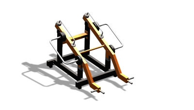 Силовой уличный тренажер  "Становая тяга"  УТ423 в Новосибирске