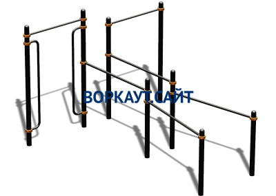 Спортивный комплекс воркаут ВС-197 в Новосибирске