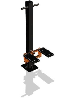 Уличный тренажер "Степпер ручка одинарный" УТ 116 в Новосибирске