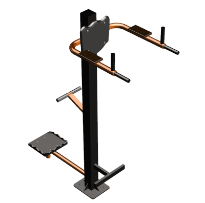 Уличный тренажер "Брусья Пресс Твистер" УТ345 в Новосибирске