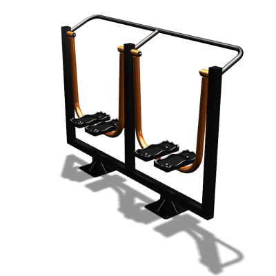 Уличный тренажер  "Шагомер двойной"   УТ214 в Новосибирске