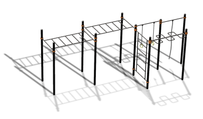 Спортивный комплекс воркаут ВС-99 в Новосибирске Спортивный комплекс воркаут ВС-99 в Новосибирске
