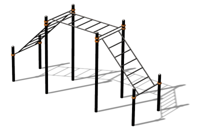Спортивный комплекс воркаут ВС-192 в Новосибирске
