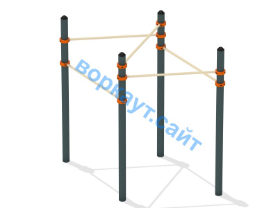 Турник пятиуровневый ВС-19 в Новосибирске