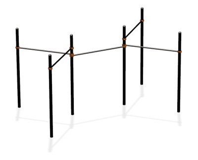 Спортивный комплекс воркаут ВС-60 в Новосибирске