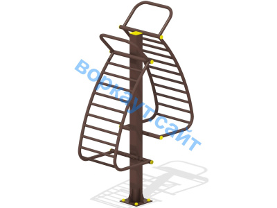 Уличный тренажер для пресса УТ 012 в Новосибирске