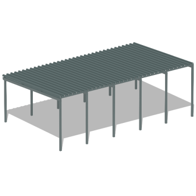 Большой теневой навес трибун МАФ 4131 в Новосибирске
