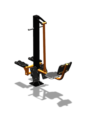 Уличный тренажер "Жим ногами Степпер" УТ307 в Новосибирске