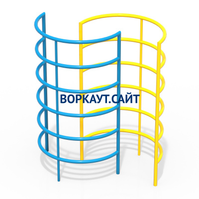 Шведская стенка полукруглая ДСК 3503 в Новосибирске