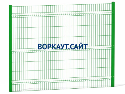 Ограждение спортивной площадки 2500х2000 МАФ 5101 в Новосибирске