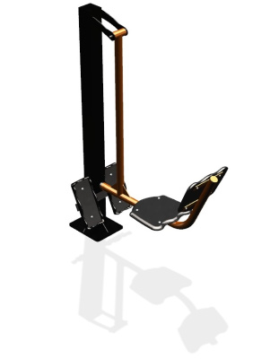 Уличный тренажер "Жим ногами одинарный" УТ 110 в Новосибирске Уличный тренажер "Жим ногами одинарный" УТ 110 в Новосибирске