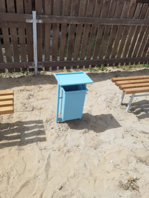 Урна с крышкой МАФ 1631 в Новосибирске