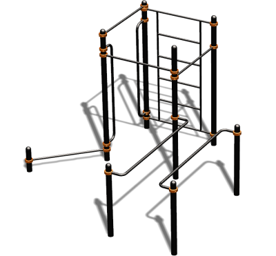 Спортивный комплекс воркаут ВС-196 в Новосибирске