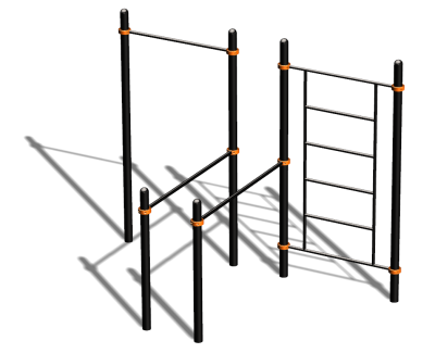 Спортивный комплекс воркаут ВС-149 в Новосибирске