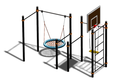 Спортивный комплекс воркаут ВС-126 в Новосибирске