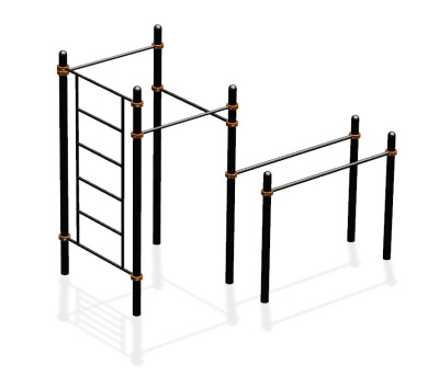 Спортивный комплекс воркаут ВС-58 в Новосибирске