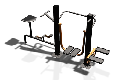 Уличный тренажер "Вело Шагомер Степпер" УТ334 в Новосибирске