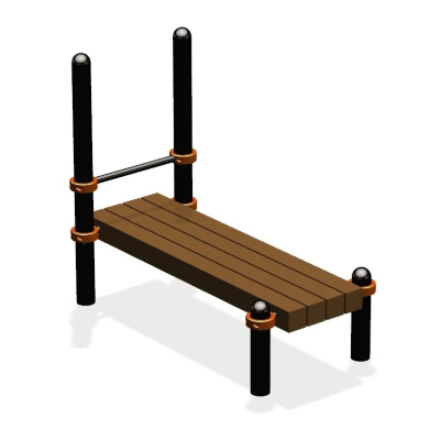 Спортивный комплекс воркаут ВС-62 в Новосибирске