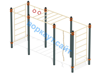Воркаут комплекс гимнастический  ВС-24 в Новосибирске