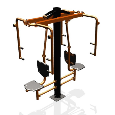 Уличный тренажер "Баттерфляй двойной"   УТ208 в Новосибирске