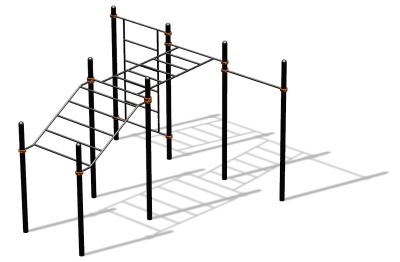Спортивный комплекс воркаут ВС-130 в Новосибирске