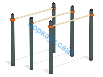 Брусья тройные ВС-16 в Новосибирске