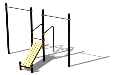 Спортивный комплекс воркаут ВС-132 в Новосибирске