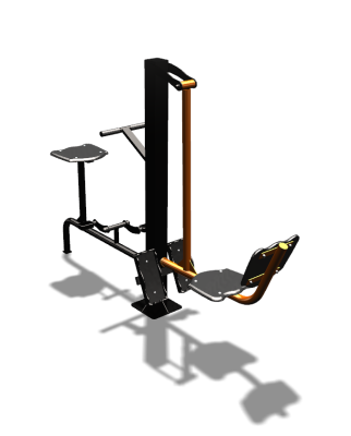 Уличный тренажер "Жим ногами Вело" УТ330 в Новосибирске