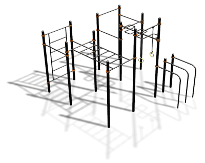 Спортивный комплекс воркаут ВС-150 в Новосибирске