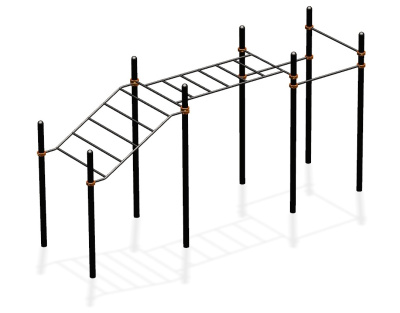 Спортивный комплекс воркаут ВС-53 в Новосибирске